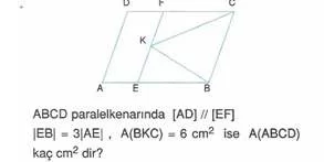 9.sınıf cokgende cevre ve alan testleri 33.