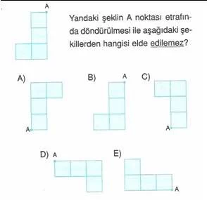 9.sınıf geometri donusumler ve kaplamalar testleri 4.